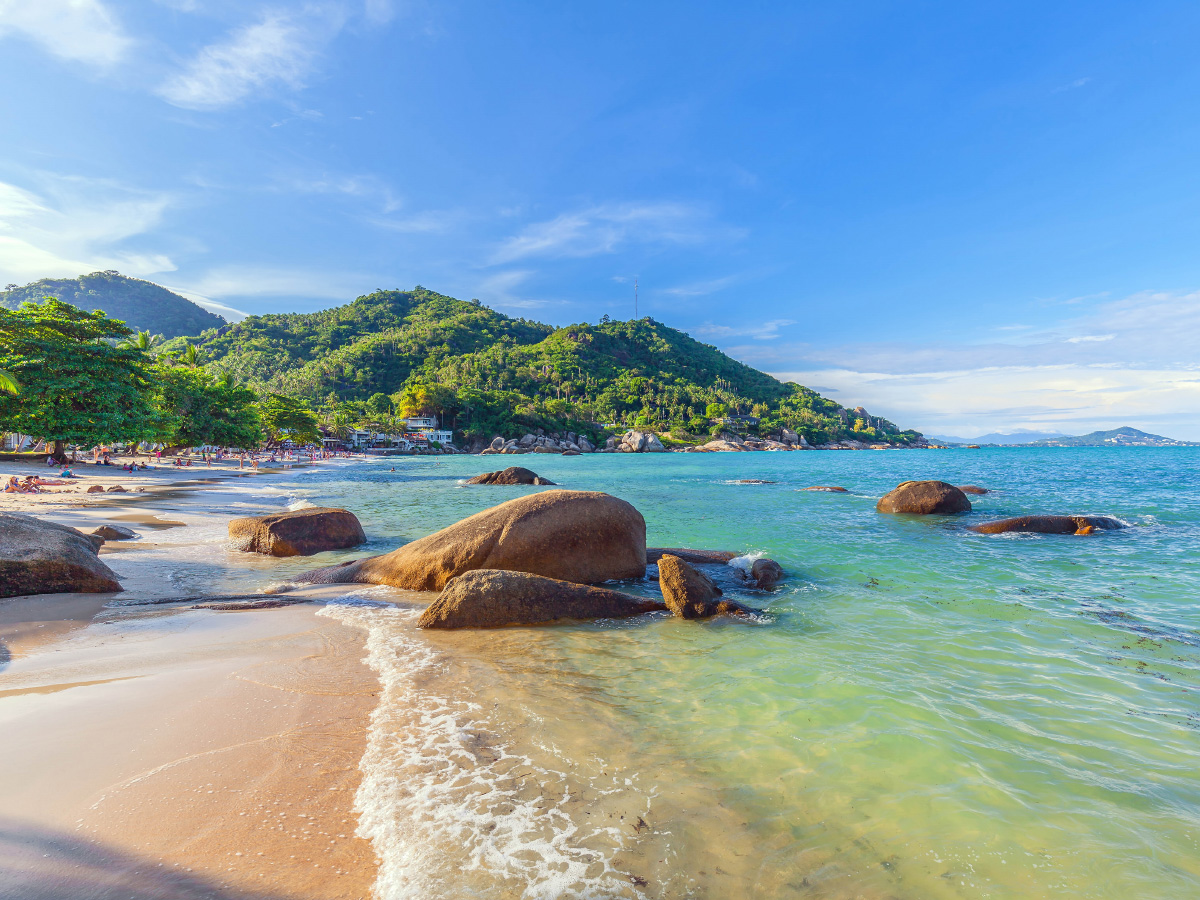 Silver Beach on Koh Samui in Thailand